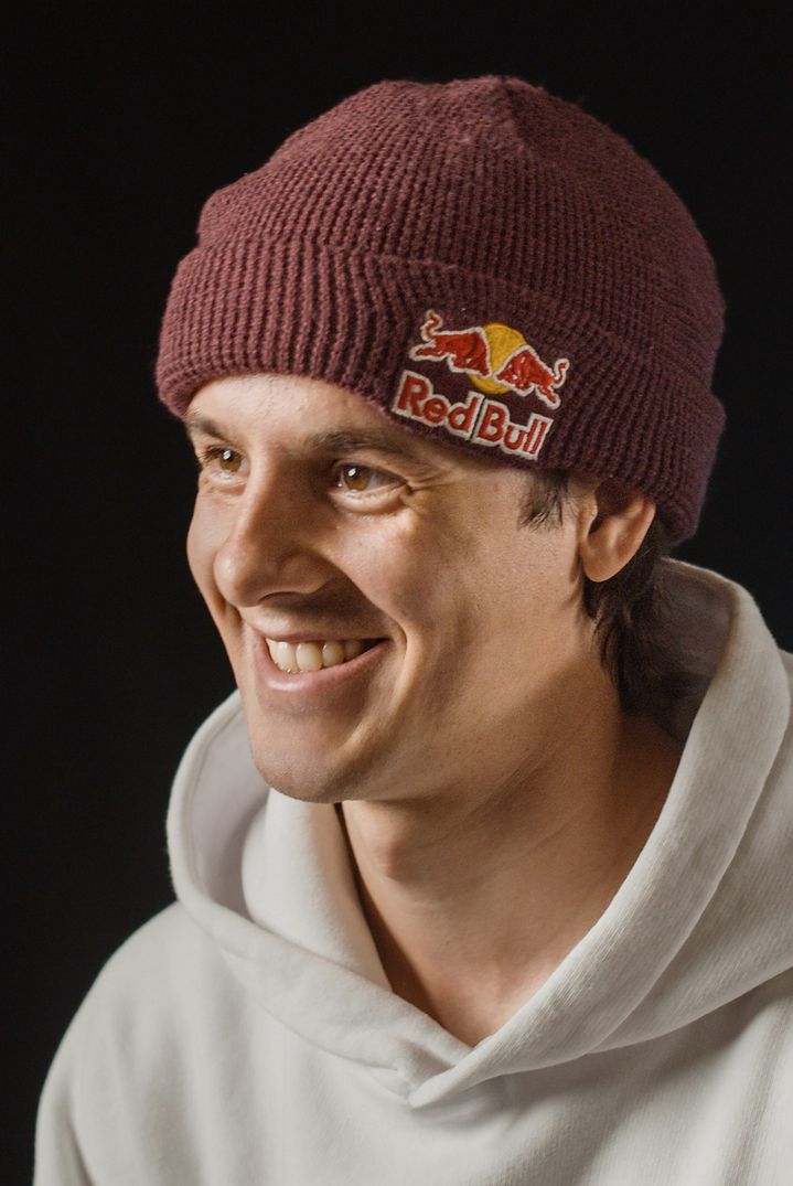 Portrait de Jesper Tjäder, star du ski freestyle.