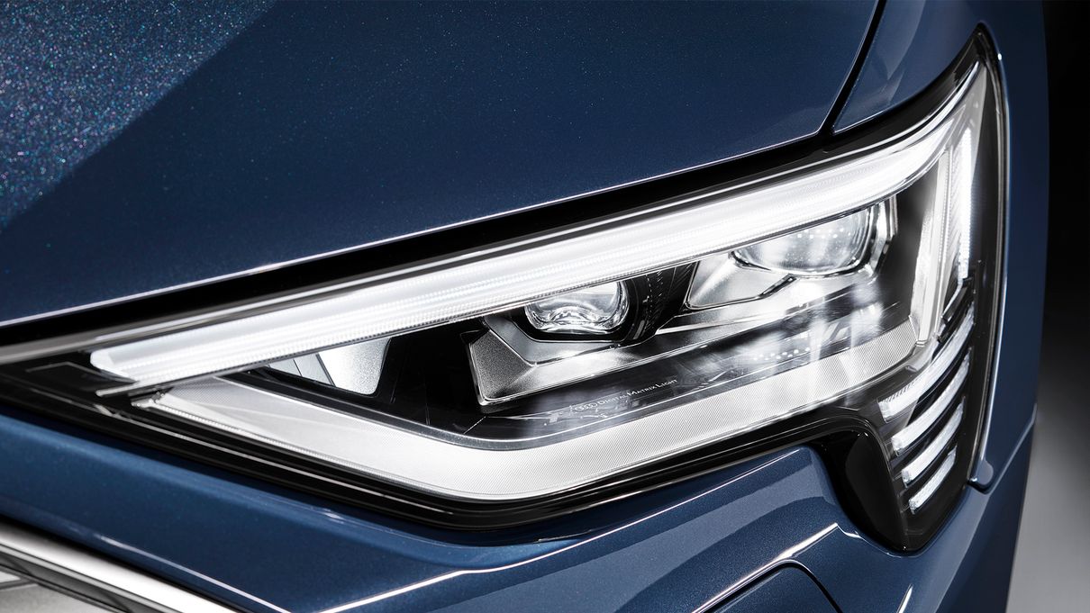 Tecnología de iluminación del Audi e-tron Sportback