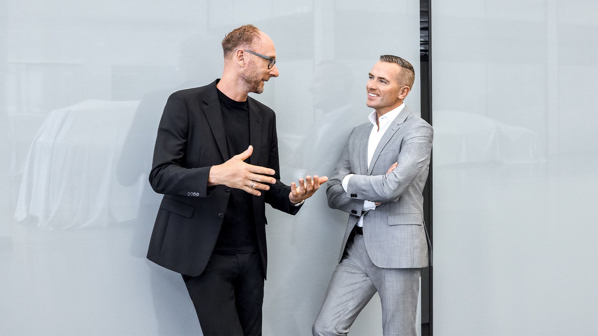 Marc Lichte and Henrik Wenders in conversation