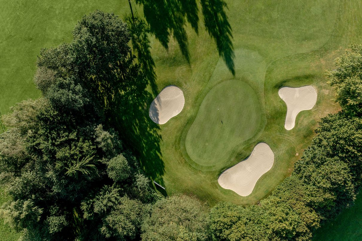 Der Golfplatz in Kitzbühel, auf dem das Weltfinale 2021 des Audi quattro Cup stattgefunden hat. 