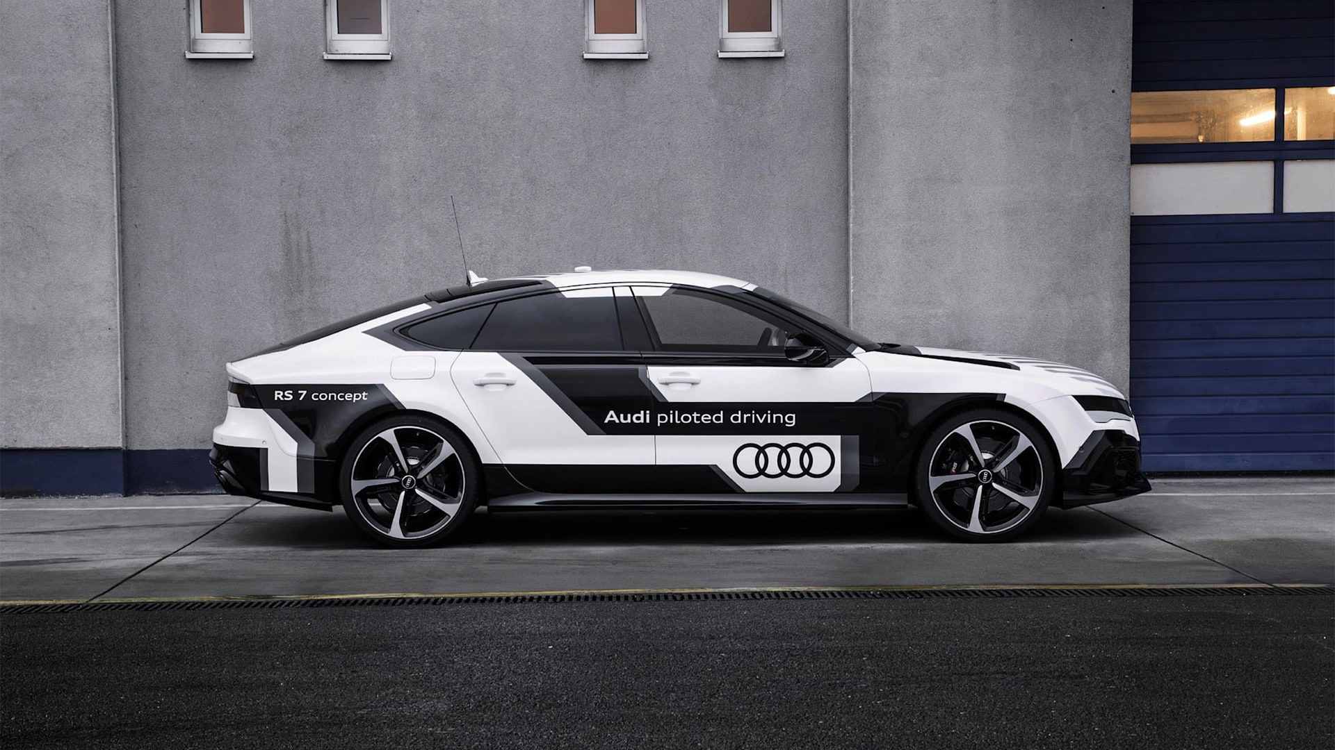 Audi RS 7 pilot sürüş concept: 