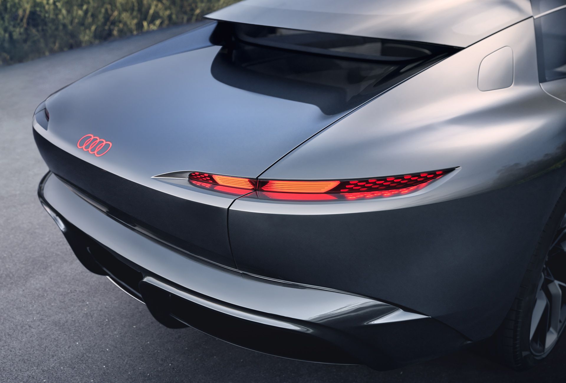 The rear of the Audi grandsphere concept¹.