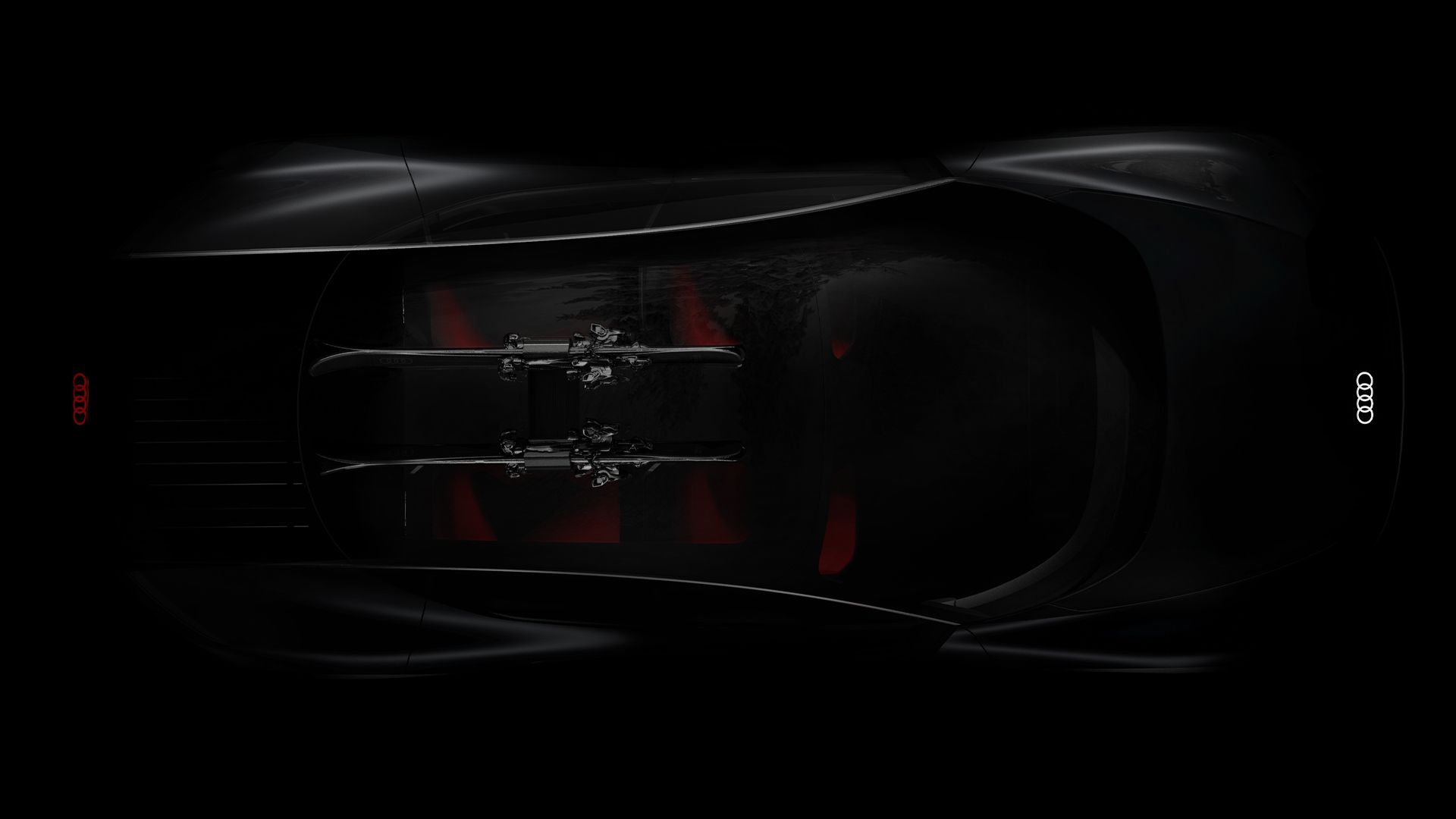 Silhouette des Audi activesphere concept