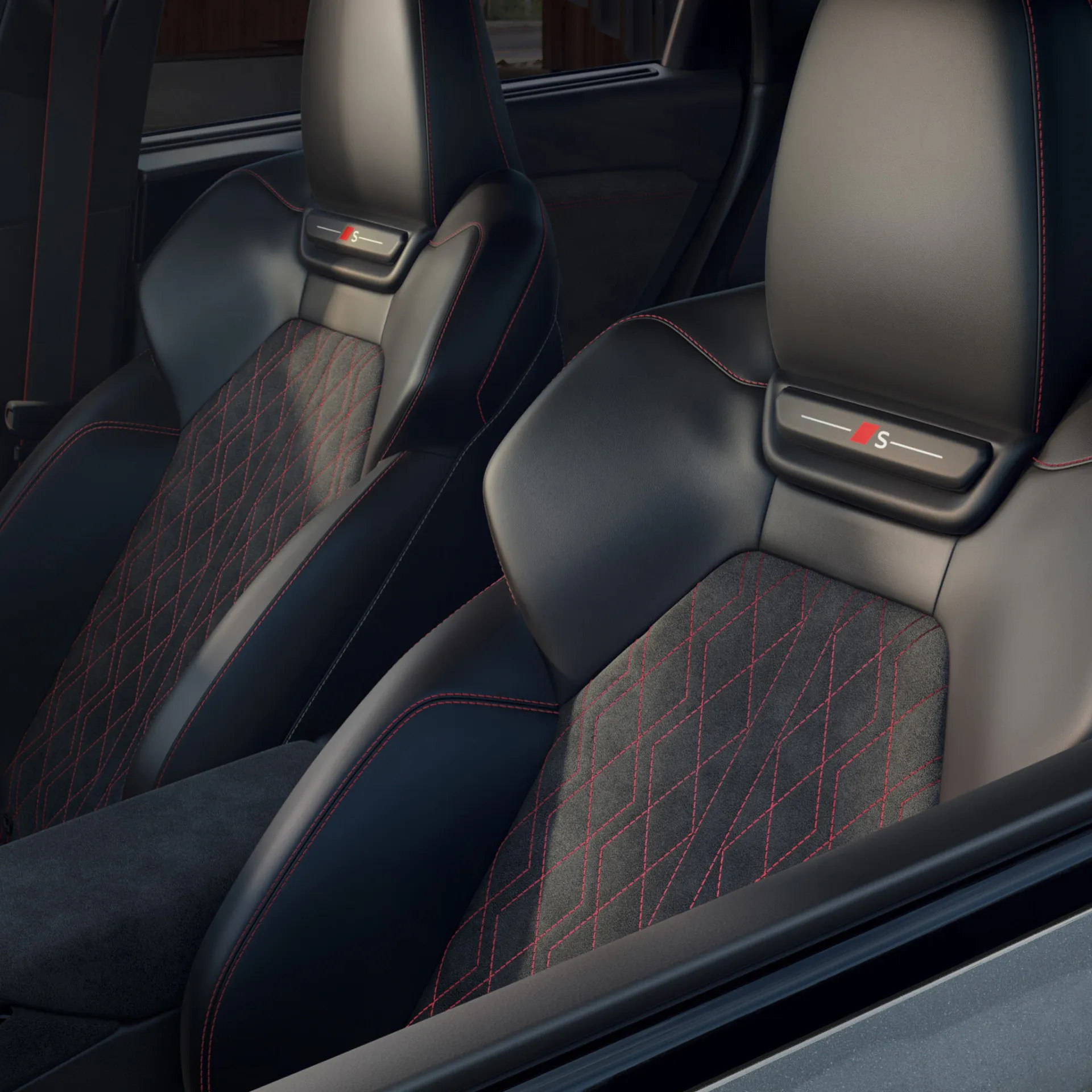 Interior of the Audi SQ6 e-tron