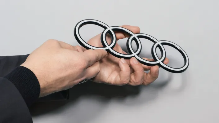 The new Audi rings